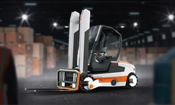 Lift dozens of cars at a time! The world's largest 65-ton lithium-ion forklift was officially released